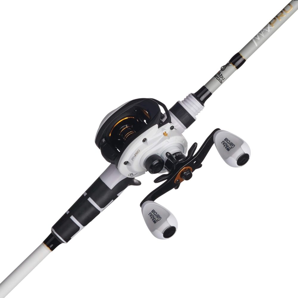Abu Garcia Pro Max & Max Pro Low Profile Baitcast Reel and Fishing Rod Combo